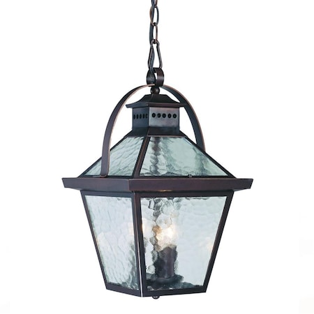 Estallar 16.5 x 9.75 x 9.75 in. Bay Street 3-Light Architectural Bronze Hanging Light ES3099777
